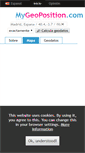 Mobile Screenshot of es.mygeoposition.com