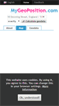 Mobile Screenshot of mygeoposition.com